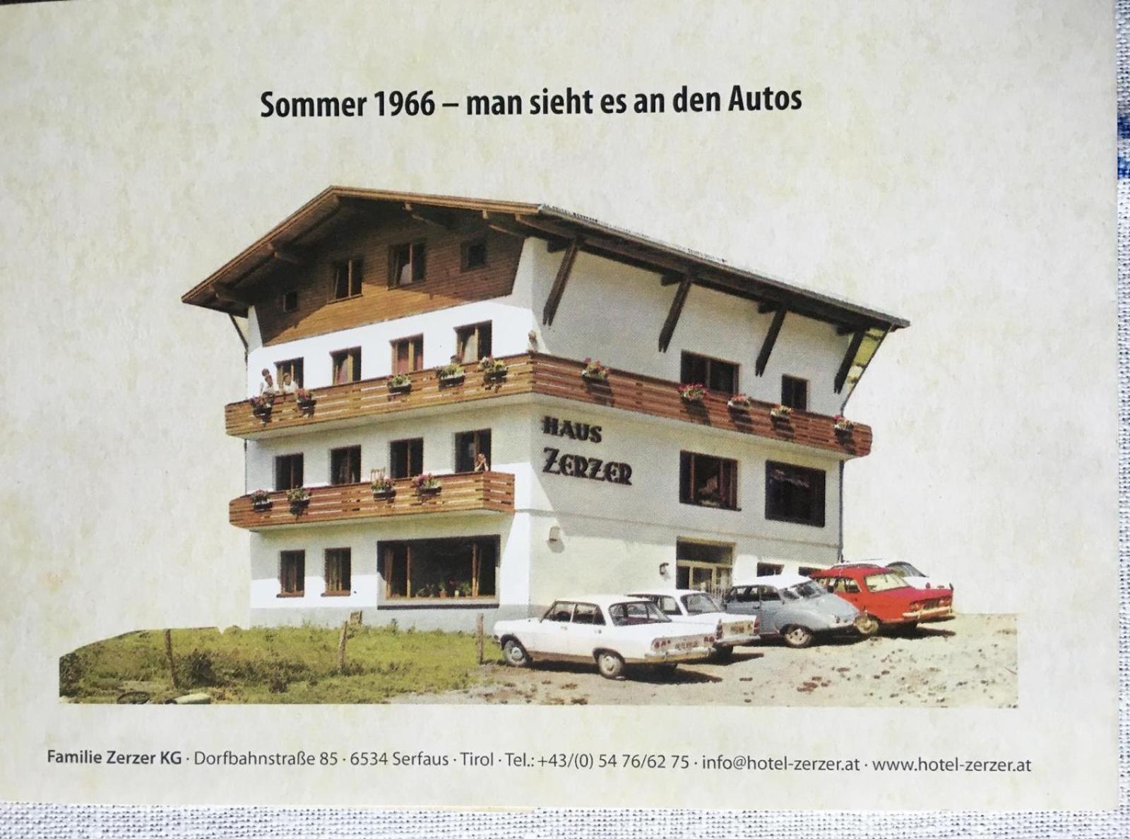 Hotel Garni Zerzer Serfaus Exteriér fotografie